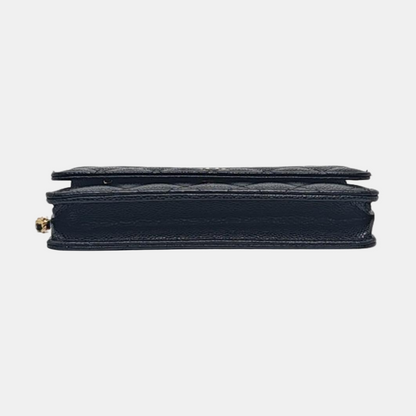 CHANEL WOC Black Caviar Leather Quilted Single Shoulder Bag with Gold Hardware-(SKU)-961837744