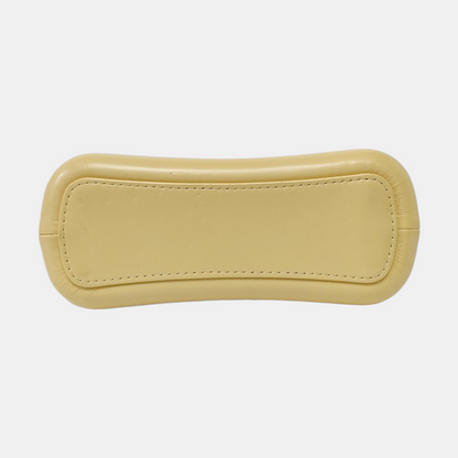 CHANEL GABRIELLE Small Yellow Snake Skin Hobo Bag Crossbody Shoulder Bag Handbag with Gold Silver Ruthenium Hardware and 27 Opening Removable Shoulder Strap-(SKU)-961684492