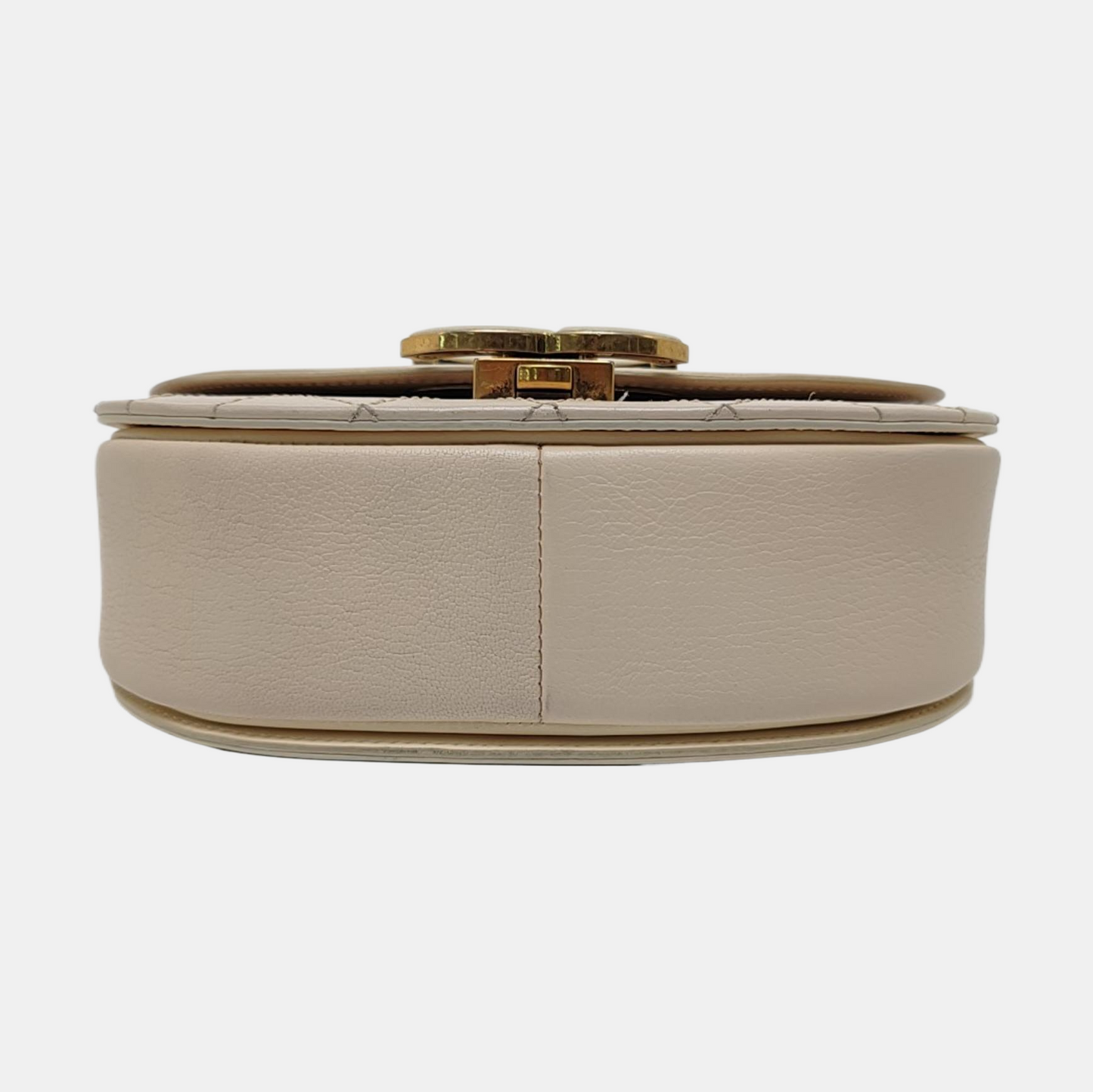 CHANEL COCO CURVE Small Beige Calfskin Quilted Shoulder Bag Tote Bag with Detachable Strap-(SKU)-963064920