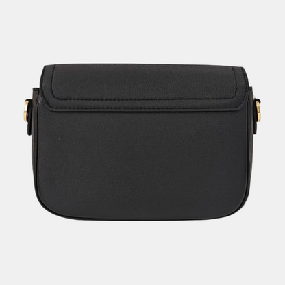 LOUIS VUITTON LOCKME TENDER Black Leather Shoulder Bag with Shoulder Strap, Gold Hardware, Removable Shoulder Strap-(SKU)-963366235