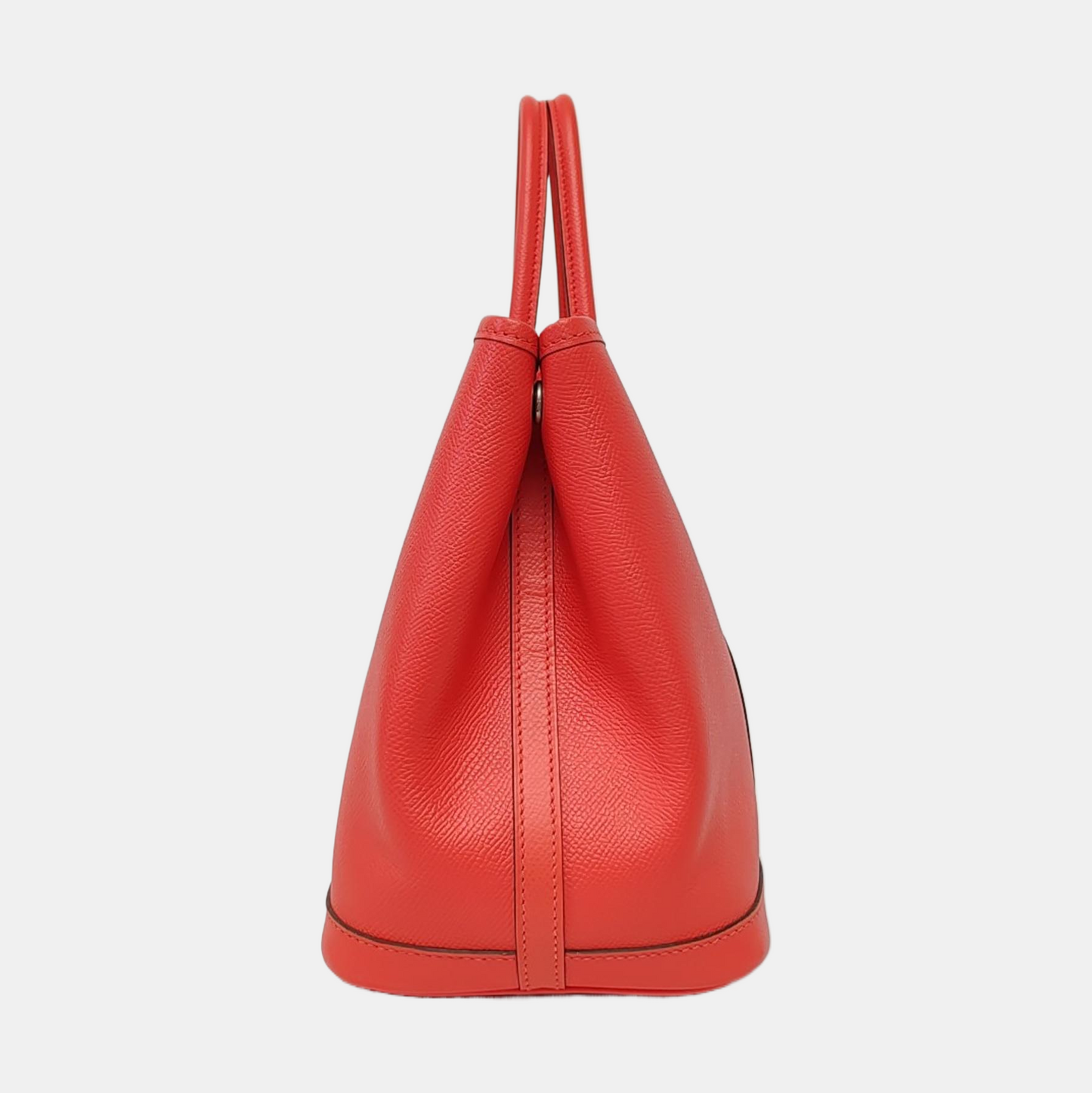 HERMÈS Garden Party 30 Jaipur Pink Epsom Calfskin Garden Bag Tote Bag Silver Hardware A-(SKU)-963352464