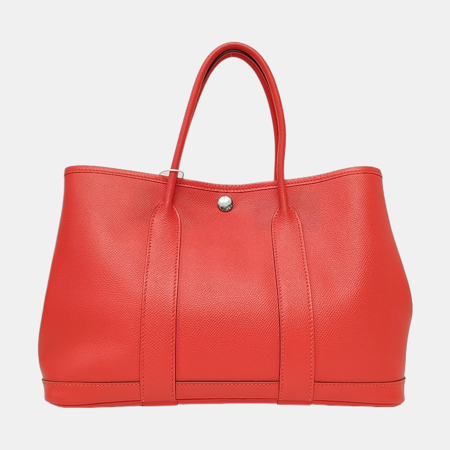 HERMÈS Garden Party 30 Jaipur Pink Epsom Calfskin Garden Bag Tote Bag Silver Hardware A-(SKU)-963352464