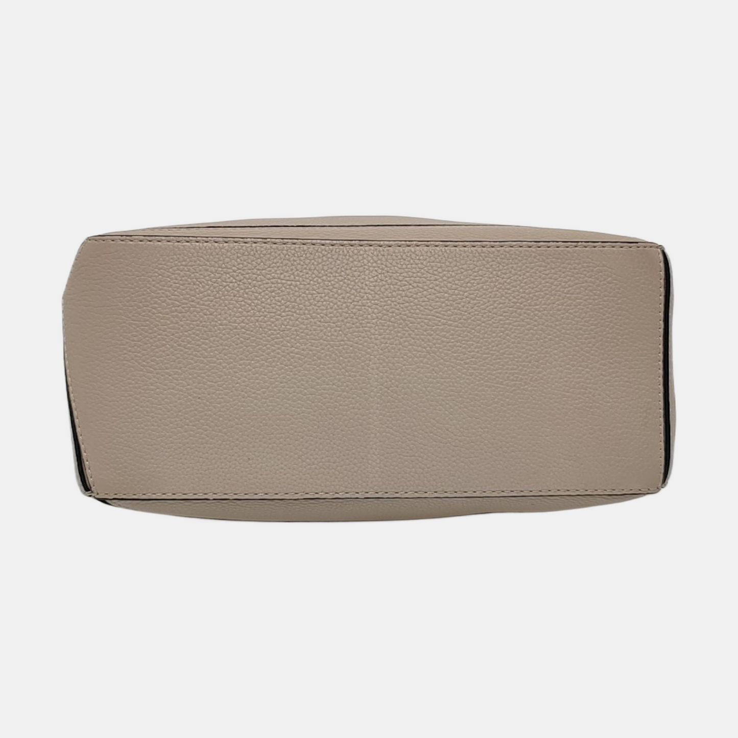 LOEWE Puzzle Small Khaki Calfskin Embossed Geometric Bag, Crossbody, Shoulder Bag, and Tote with Silver Hardware Removable Strap-(SKU)-963859842