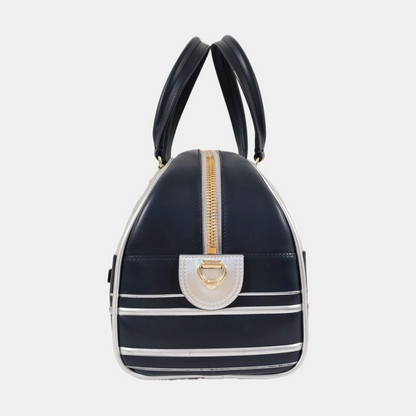 DIOR Vibe Silver Cowhide Single Shoulder Bag with Gold Hardware, Removable Strap-(SKU)-964309600