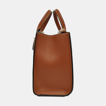 LOUIS VUITTON CITY STEAMER Mini Beige Calfskin Steam Bag Shoulder Bag Convertible Strap-(SKU)-965273931