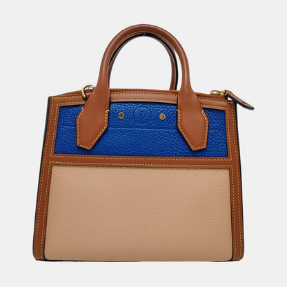 LOUIS VUITTON CITY STEAMER Mini Beige Calfskin Steam Bag Shoulder Bag Convertible Strap-(SKU)-965273931