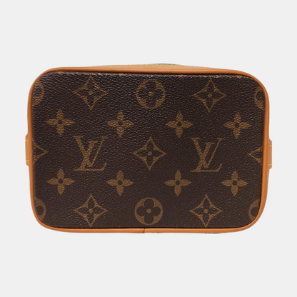 LOUIS VUITTON MILK BOX Brown Coated Canvas Monogram Shoulder Bag with Removable Strap-(SKU)-965414413