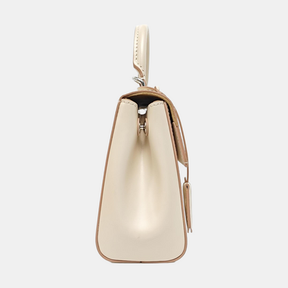 LOUIS VUITTON CLUNY Mini Beige EPI Leather Crinkle Cluny Crossbody Bag Handbag Shoulder Bag Silver Hardware Removable Strap Full Accessories-(SKU)-965650652