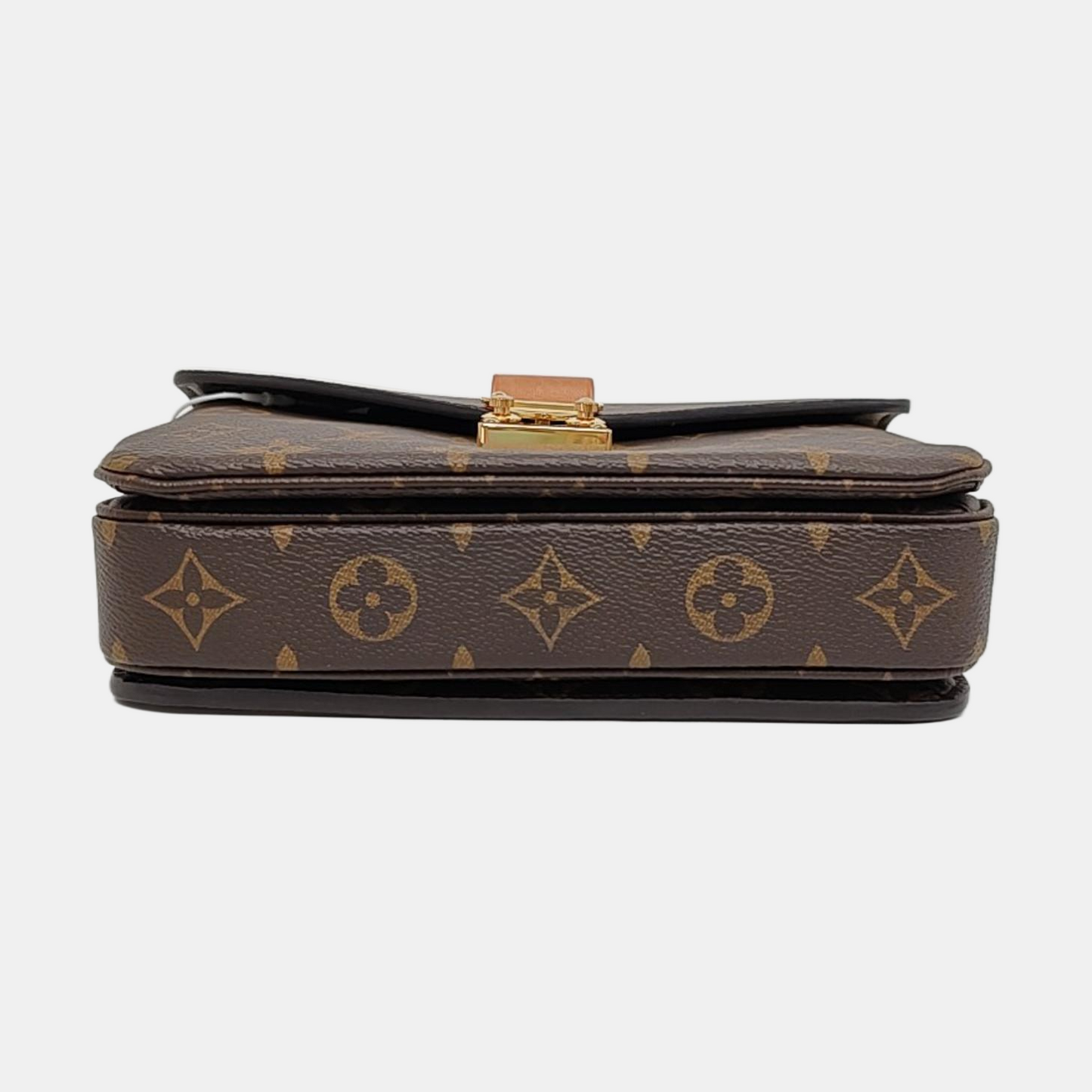 LOUIS VUITTON MÉTIS EAST WEST Brown Coated Canvas Monogram Crossbody Shoulder Bag Tote Bag Single Shoulder Bag with Detachable Straps-(SKU)-966155096