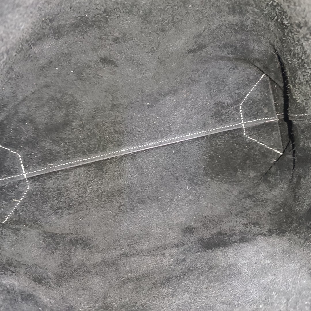 HERMÈS Cabasellier Black Clemence Leather Single Shoulder Bag Z Mark-(SKU)-966768126