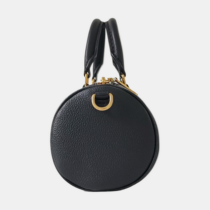 LOUIS VUITTON PAPILLON BB Black Calfskin Monogram Papillon Crossbody Shoulder Bag Handbag with Removable Strap Gold Hardware Detachable Pouch-(SKU)-966336754