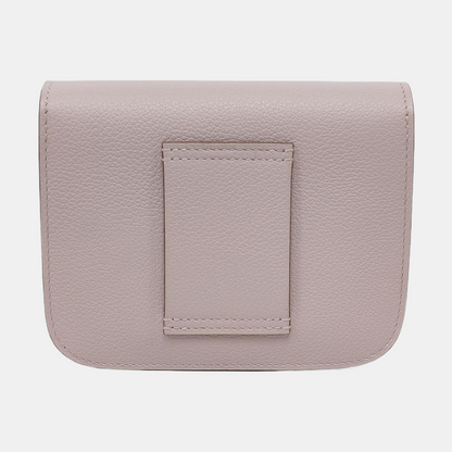 HERMÈS Constance Slim Fantasy Purple Evercolor Calfskin Card Case with Silver Hardware and B Stamp-(SKU)-966465502