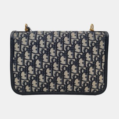 DIOR Dioraddict Beige Canvas Monogram Embossed Shoulder Bag Tote Crossbody Bag Gold Ruthenium Hardware Removable Strap-(SKU)-967071539