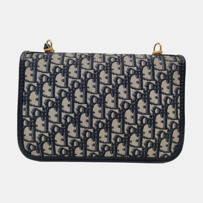 DIOR Dioraddict Beige Canvas Monogram Embossed Shoulder Bag Tote Crossbody Bag Gold Ruthenium Hardware Removable Strap-(SKU)-967071539