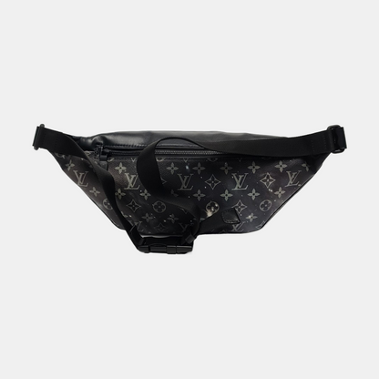 LOUIS VUITTON DISCOVERY Multicolor Coated Canvas Monogram Vernis Fanny Pack, Crossbody, and Chest Bag with Silver Hardware-(SKU)-967065104