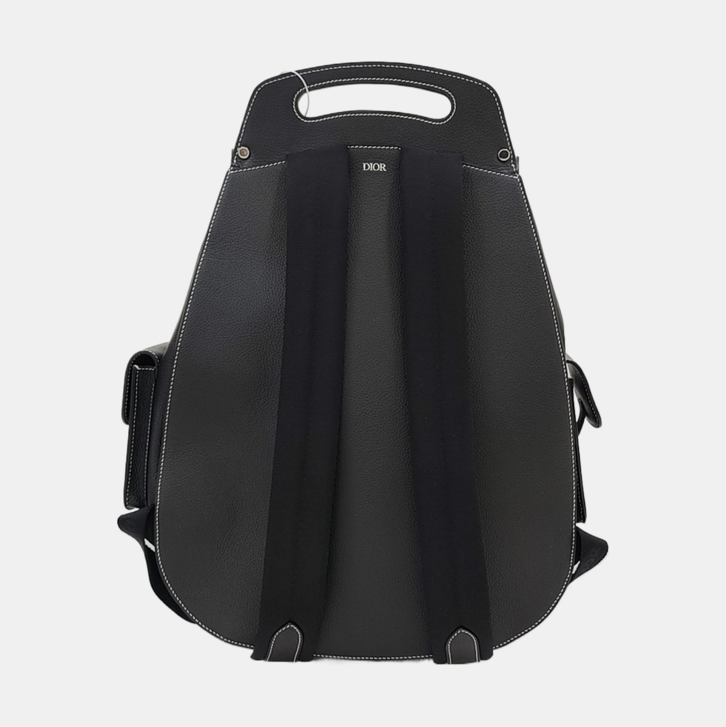 DIOR Gallop Large Black Cowhide Backpack-(SKU)-967207446