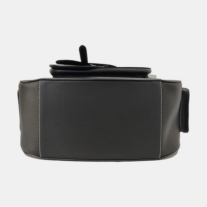 DIOR Gallop Large Black Cowhide Backpack-(SKU)-967207446