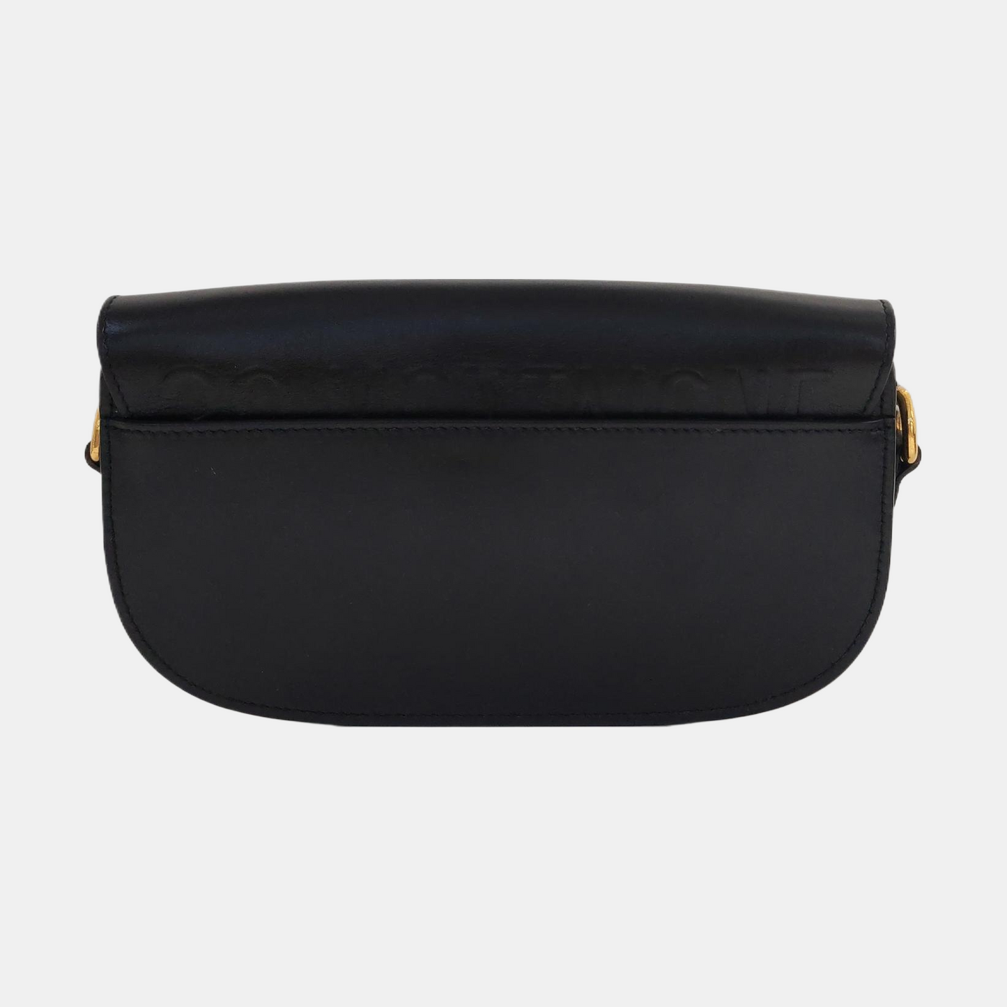 DIOR Bobby Black Calfskin Shoulder Bag Handbag Crossbody Bag Golden Hardware Detachable Shoulder Strap-(SKU)-967737667