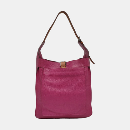 HERMÈS Marwari Small Lavender Clemence Leather Crossbody Shoulder Bag Handbag Hardware 🄿-(SKU)-968149612