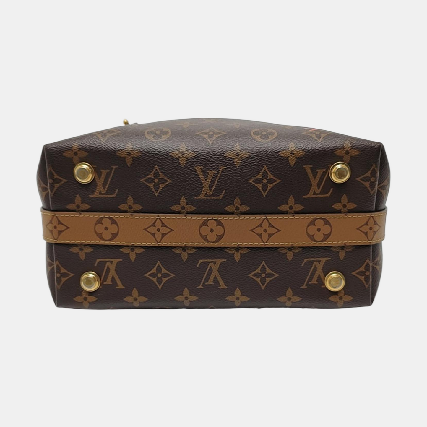 LOUIS VUITTON CRUISER Small Brown Coated Canvas Monogram Shoulder Bag Tote Crossbody Bag Detachable Strap-(SKU)-967985404