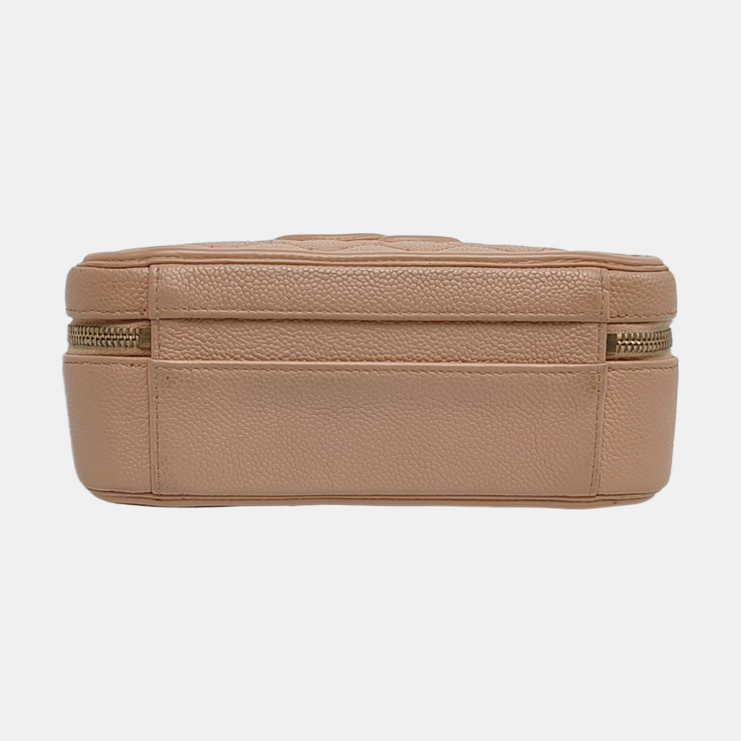 CHANEL FILIGREE Medium Beige Quilted Lambskin Shoulder Bag, Gold Hardware, 24 Flap-(SKU)-968247914