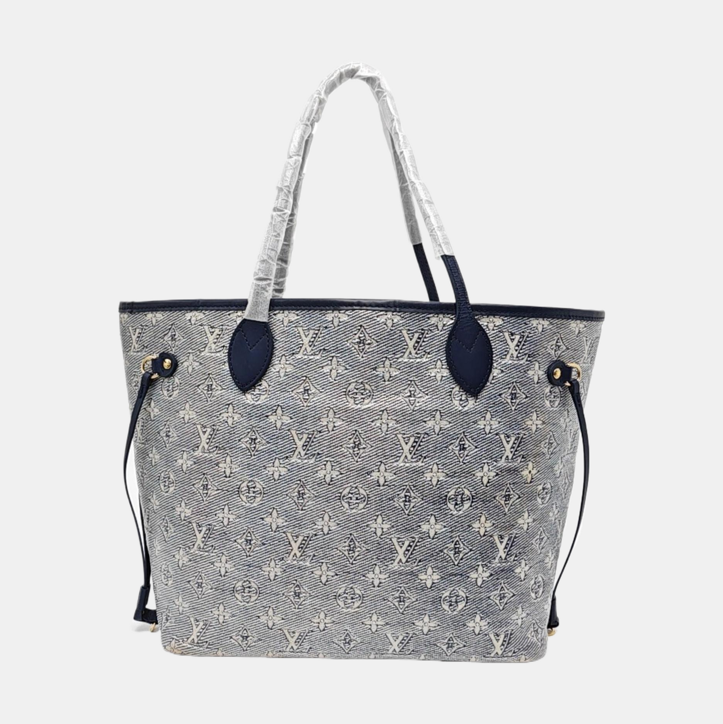 LOUIS VUITTON NEVERFULL Medium Multicolor Canvas Monogram Jacquard Shopping Tote Shoulder Bag Tote Bag Gold Hardware Pockets-(SKU)-968118019