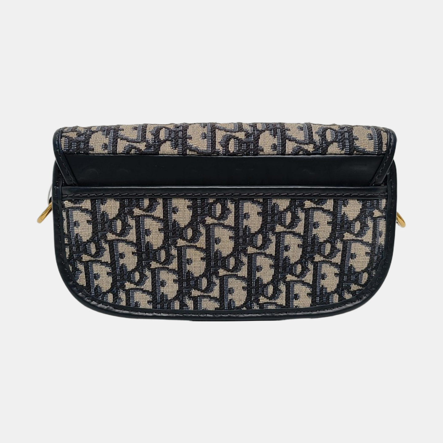 DIOR Bobby East-West Beige Canvas Monogram Embossed Shoulder Bag Crossbody Bag with Detachable Strap-(SKU)-968716011