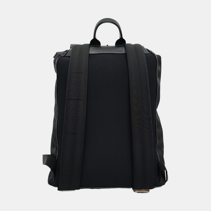 DIOR Motion Black Canvas Monogram Jacquard Backpack Silver Hardware-(SKU)-969019512