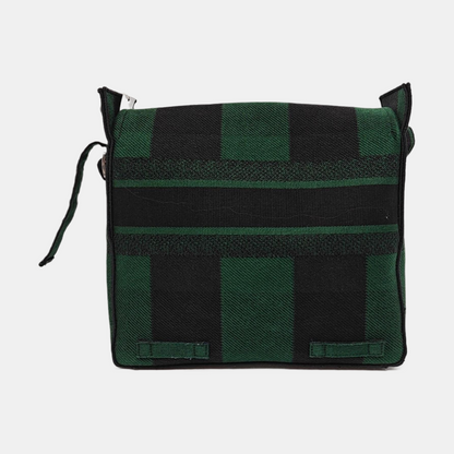 DIOR Diorcamp Green Canvas Single Shoulder Bag with Silver Hardware-(SKU)-969083832