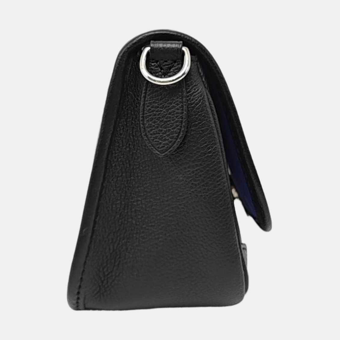 LOUIS VUITTON BUCI Black EPI Leather Water Ripple Shoulder Bag Crossbody Bag with Detachable Strap-(SKU)-956131000