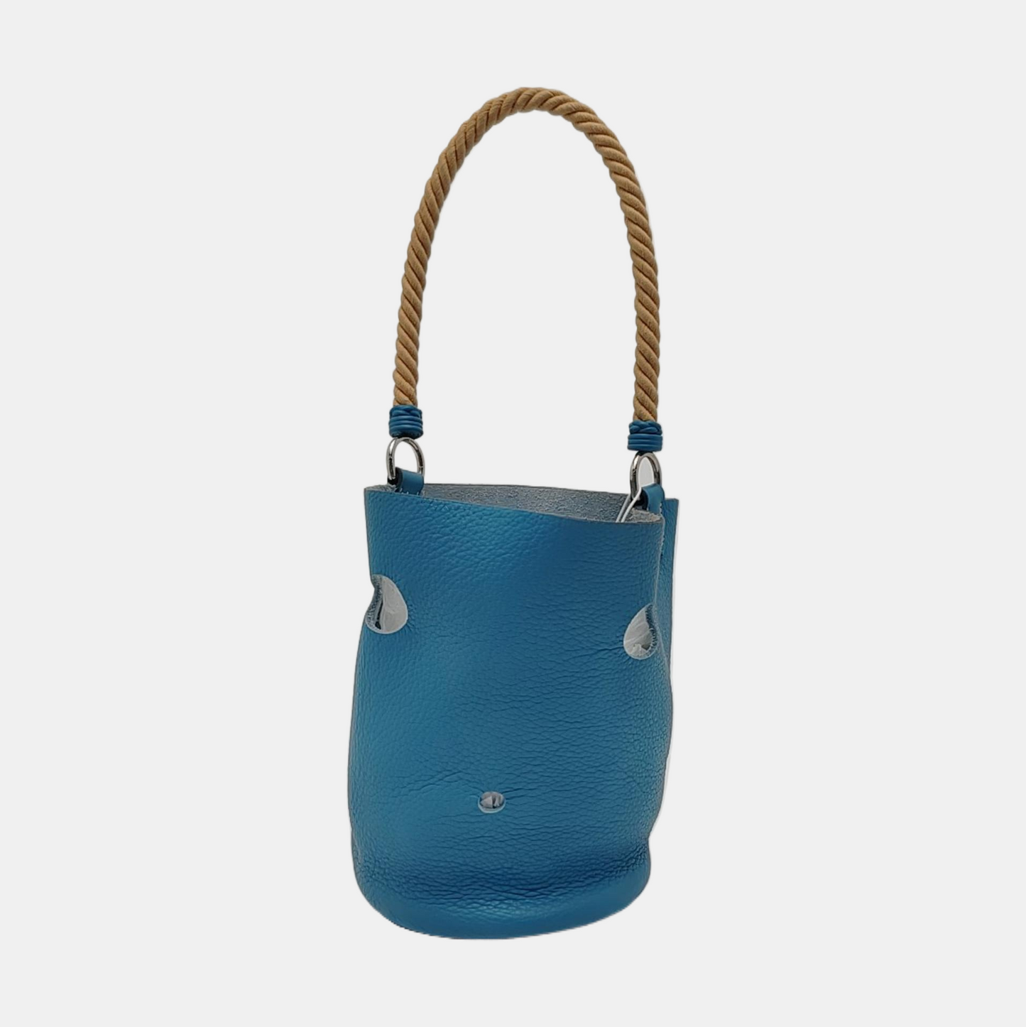 HERMÈS Mongeoire Tanzanian Blue Clemence Leather Crossbody Shoulder Bag Handbag Hardware 🄺-(SKU)-969328641