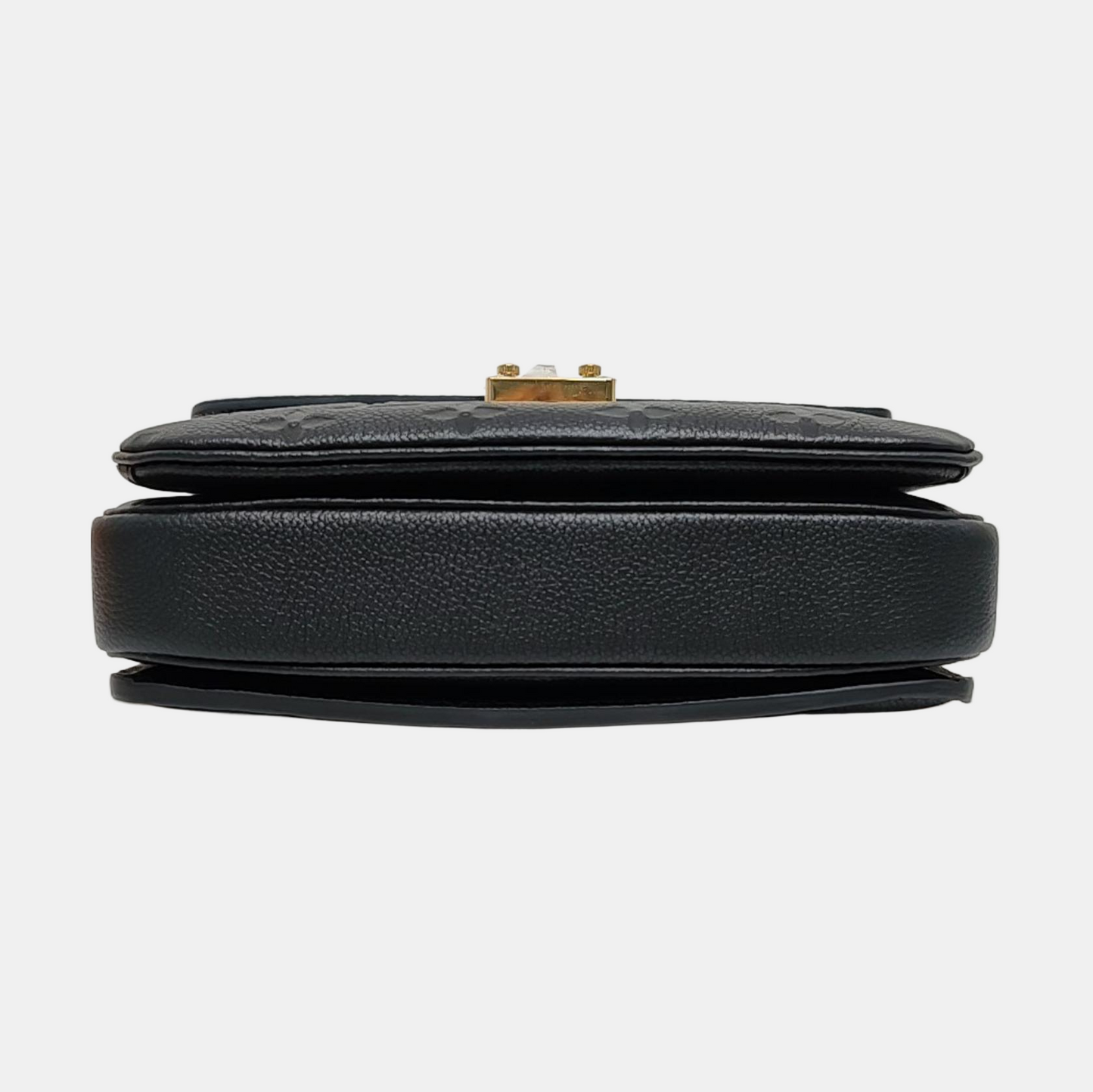 LOUIS VUITTON MÉTIS EAST WEST Black Cowhide Monogram Vernis Stamped Messenger Bag Crossbody Bag Shoulder Bag Handbag Gold Hardware 2 Removable Shoulder Straps Complete Accessories-(SKU)-969165199