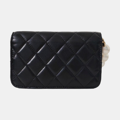 CHANEL WOC Black Lamb Skin Quilted Single Shoulder Bag Golden Hardware 31 Openings-(SKU)-969281710