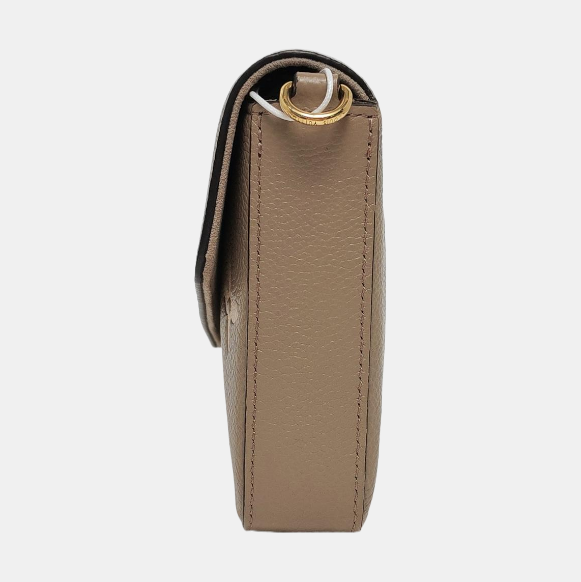LOUIS VUITTON FÉLICIE Grey Calfskin Monogram Embossed 3-in-1 Shoulder Bag Crossbody with Removable Straps-(SKU)-969625454