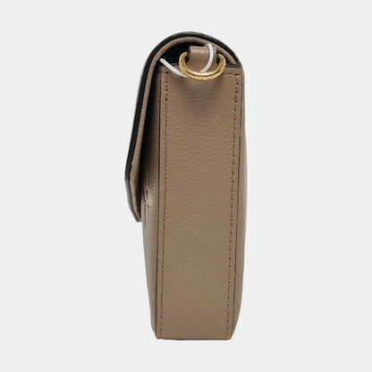 LOUIS VUITTON FÉLICIE Grey Calfskin Monogram Embossed 3-in-1 Shoulder Bag Crossbody with Removable Straps-(SKU)-969625454