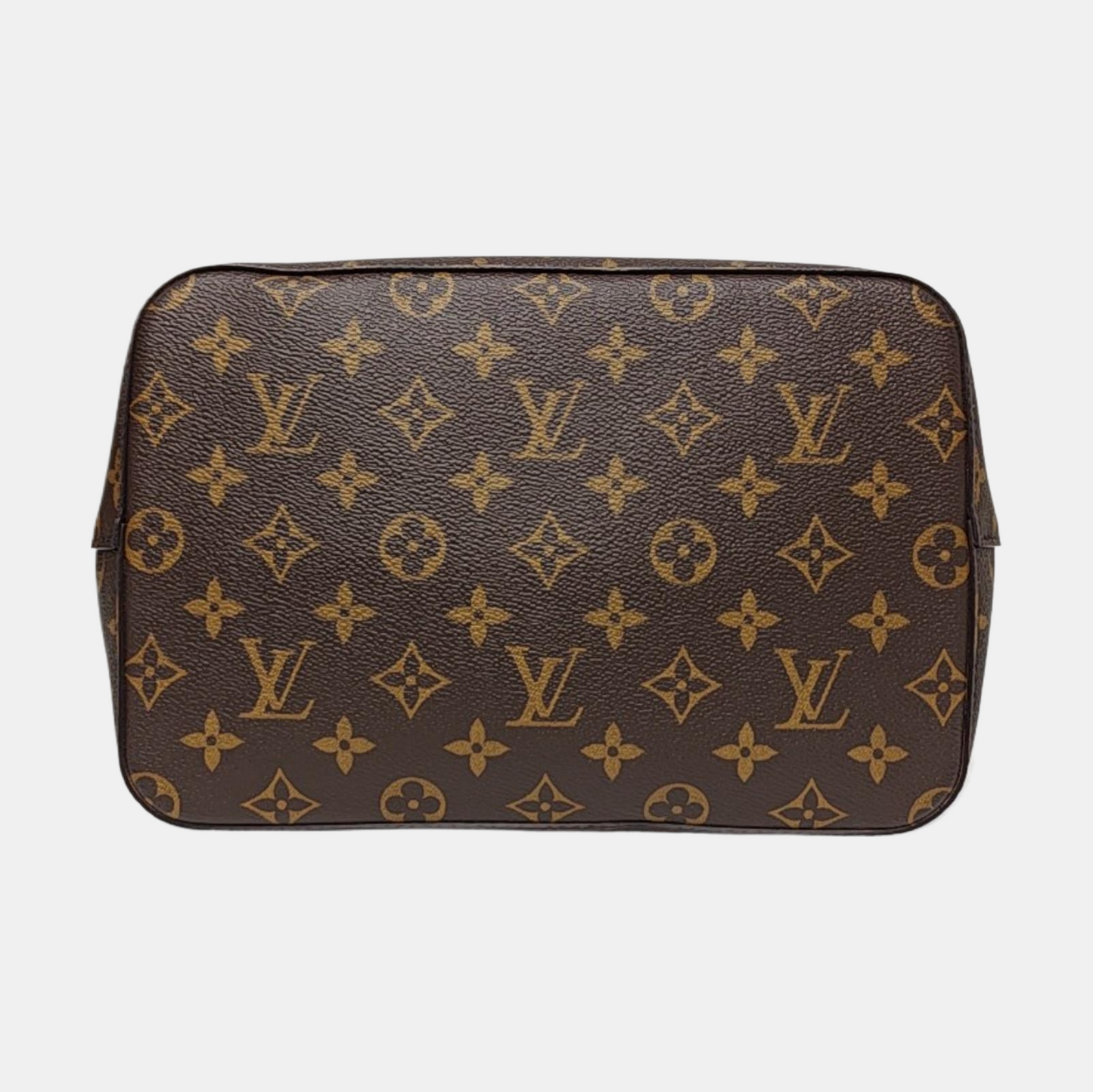 LOUIS VUITTON NÉONOÉ Medium Brown Coated Canvas Monogram Vernis Bucket Bag Shoulder Bag Crossbody Handbag with Gold Hardware and Removable Strap-(SKU)-970443663
