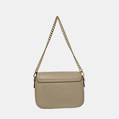 LOUIS VUITTON LOCKME TENDER Khaki Leather Single Shoulder Bag Crossbody Shoulder Bag 2 Removable Shoulder Straps Golden Hardware Complete Accessories-(SKU)-970899092