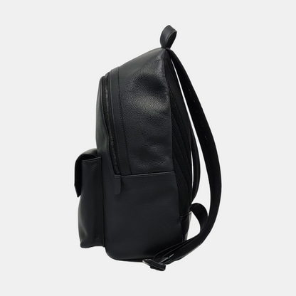 LOUIS VUITTON AEROGRAM Black Calfskin Backpack Black Hardware-(SKU)-970857178