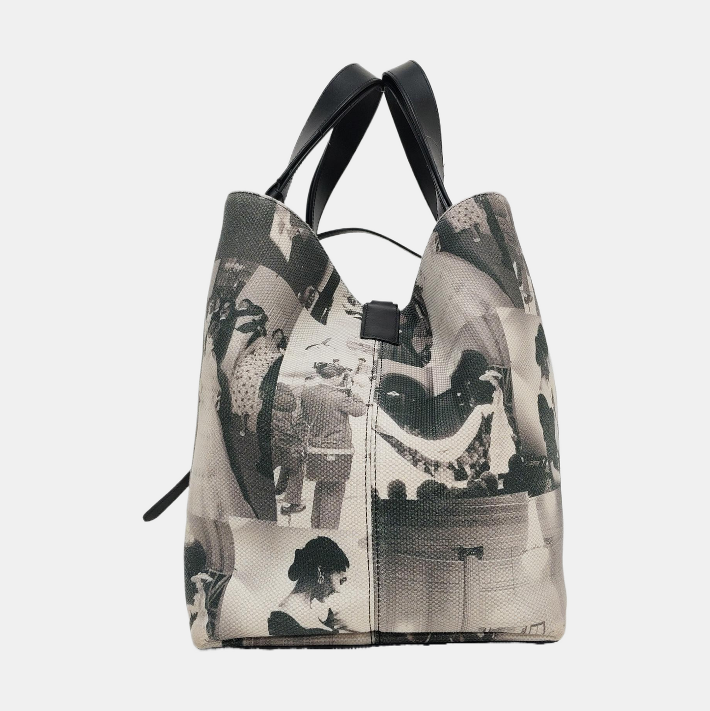 DIOR Toujours Large Multicolor Canvas Printed Handbag Black Hardware Pockets-(SKU)-970966828