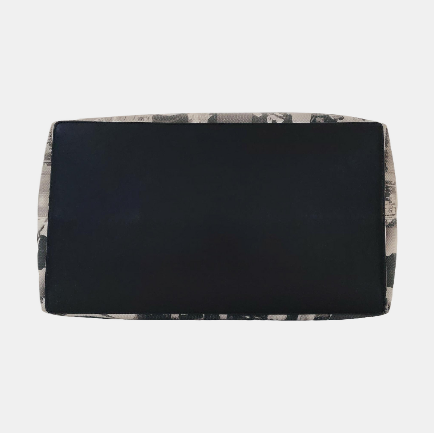 DIOR Toujours Large Multicolor Canvas Printed Handbag Black Hardware Pockets-(SKU)-970966828