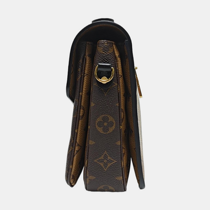 LOUIS VUITTON MÉTIS Medium Multicolor Monogram Canvas Messenger Bag with Shoulder Strap and Handle, Gold Hardware, Detachable Strap-(SKU)-971220641