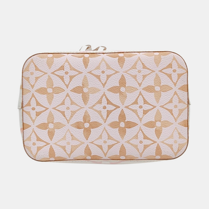 LOUIS VUITTON NÉONOÉ Small size white coated canvas monogram single shoulder bag handbag crossbody bag golden hardware 2 detachable shoulder straps-(SKU)-971271612