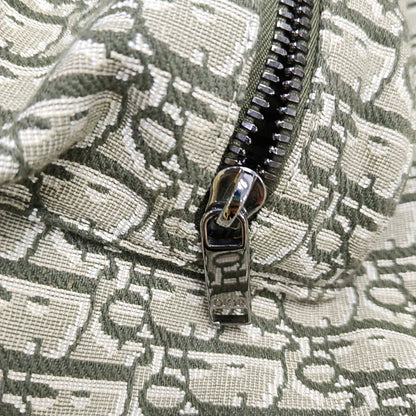 DIOR Rider Beige Canvas Monogram Jacquard Backpack with Silver Hardware-(SKU)-971045126
