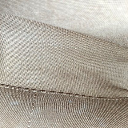 LOUIS VUITTON ACCESSOIRES Large Size Brown Coated Canvas Monogram Mahjong Shoulder Bag Handbag Detachable Strap Golden Hardware 2 Detachable Straps Complete Accessories-(SKU)-953193566