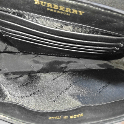 BURBERRY Golden Cowhide Sling Bag Single Shoulder Bag Golden hardware Removable shoulder strap-(SKU)-939200575