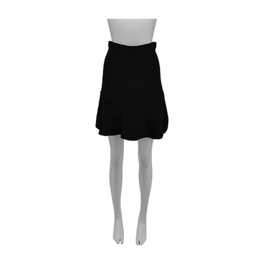 Chloé XScode Autumn and Spring Black Rayon Ladies Half Skirt-(SKU)-935901087