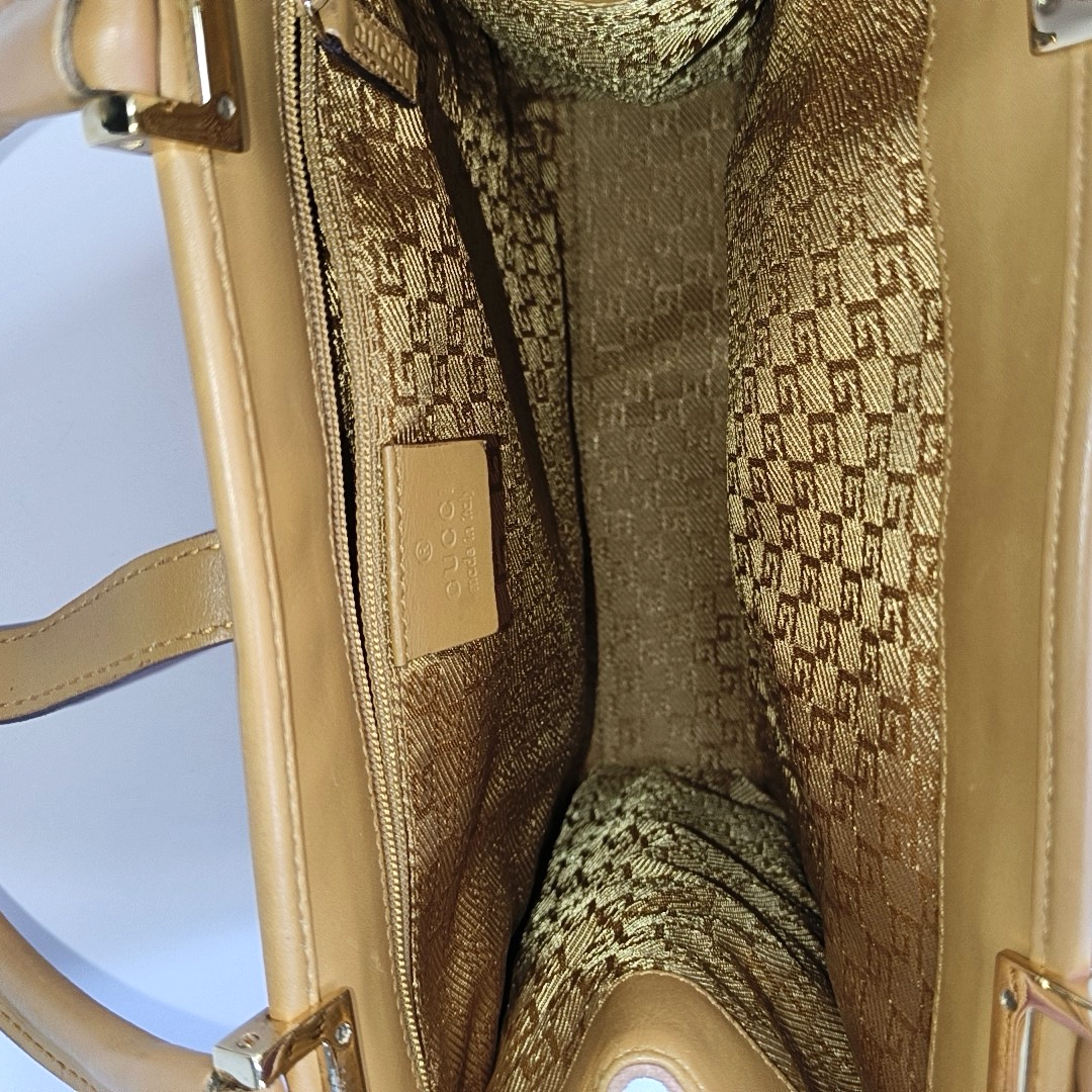 GUCCI Jackie 1961 Nude Pink Suede Buckle Handbag Single Shoulder Bag Golden hardware-(SKU)-958003258