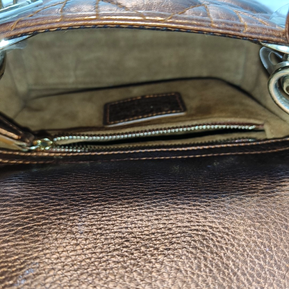 DIOR Lady Dior Mini Brick Red Calfskin Quilted Grained Three Compartment Shoulder Bag Crossbody Bag Tote Bag Gold Hardware Removable Strap-(SKU)-959613888