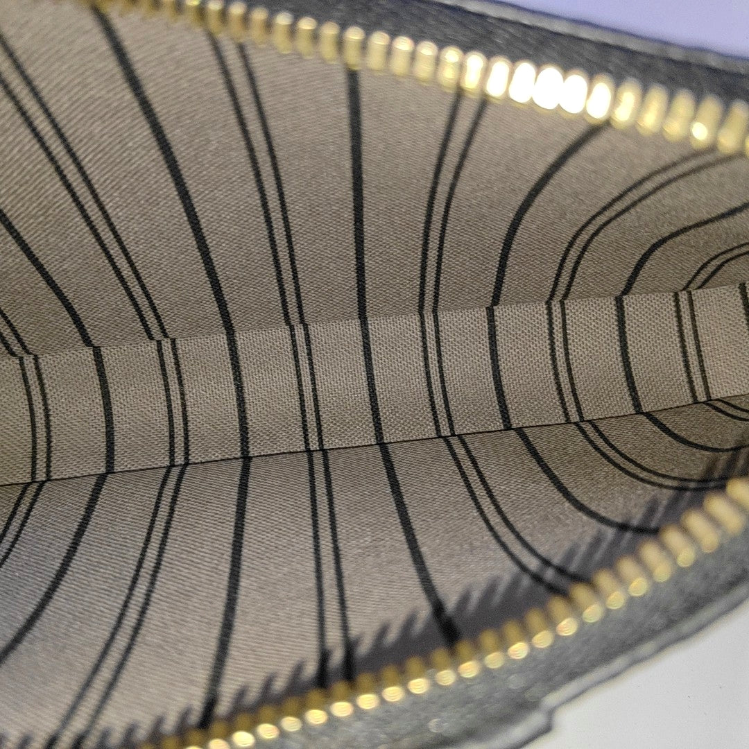 LOUIS VUITTON EASY Black Calf Leather Embossed Crossbody Shoulder Bag-(SKU)-968853461