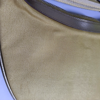 GUCCI GG Marmont Khaki Fabric Handbag Golden hardware-(SKU)-959772601